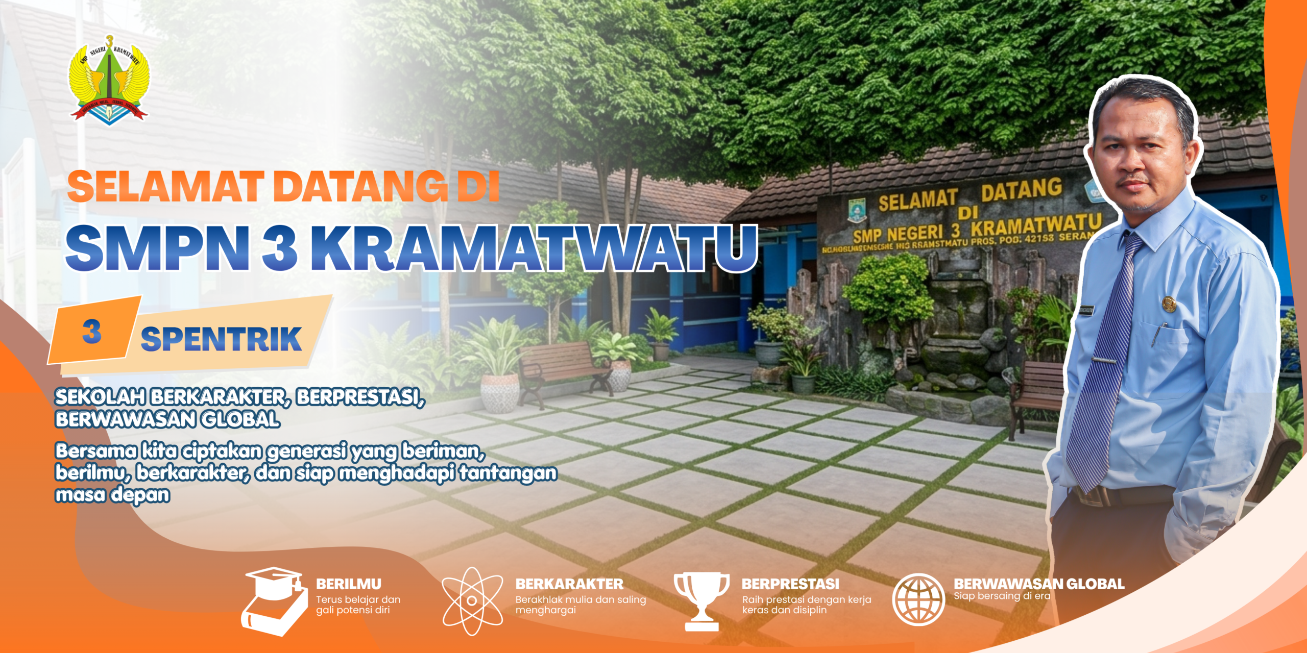 Biru dan Oranye Modern PPDB Banner (2)